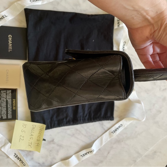 Sold locally!   Vintage Chanel Kelly w/24kt hardware - Picture 9 of 10